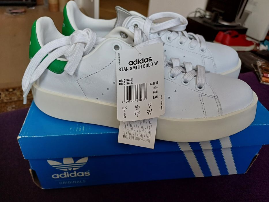 Pantofi sport Adidas Stan Smith Bold , mărimea 40