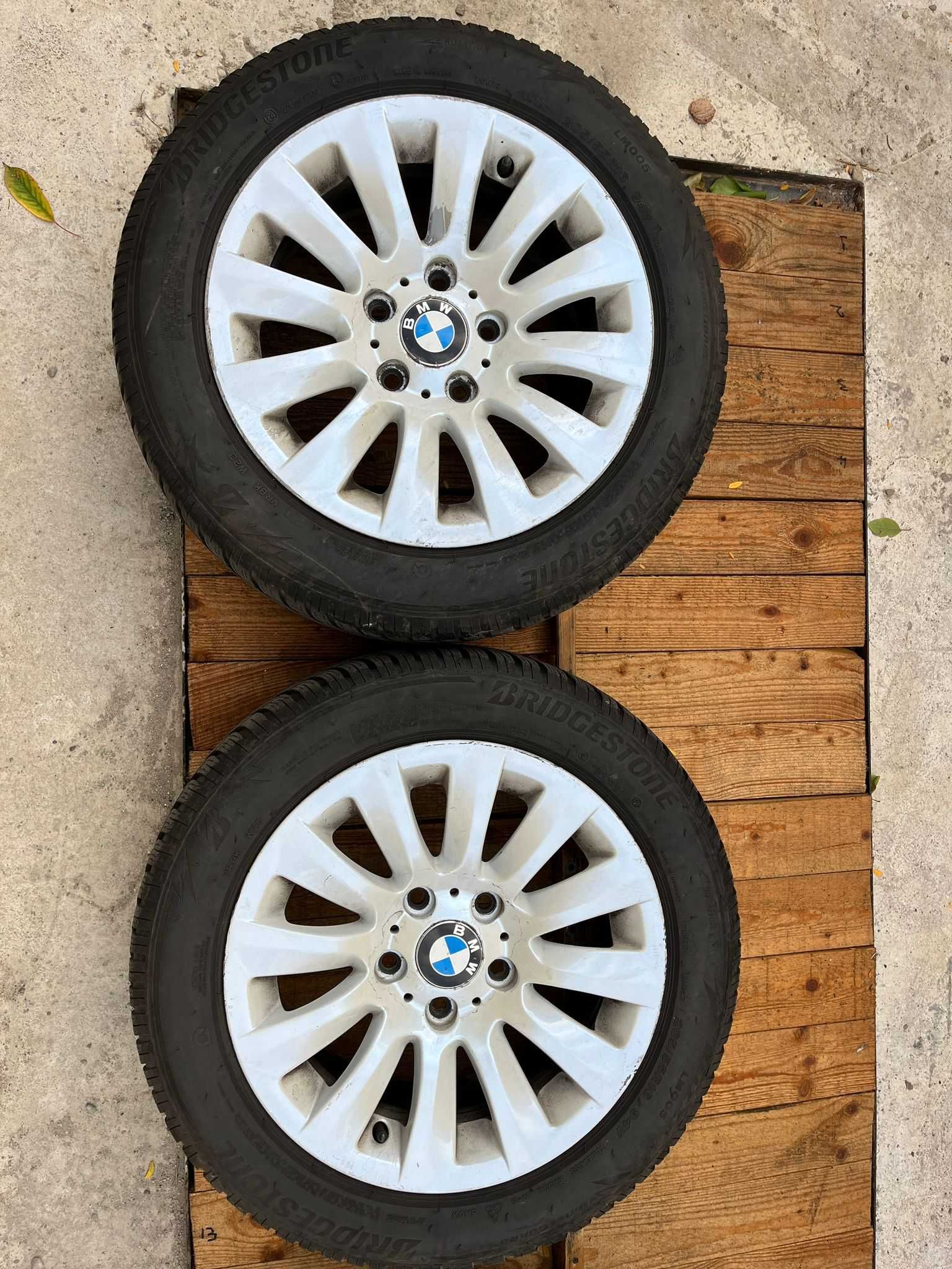 Jante BMW 16" echipate cu anvelope Bridgestone de iarna 205/55/R16