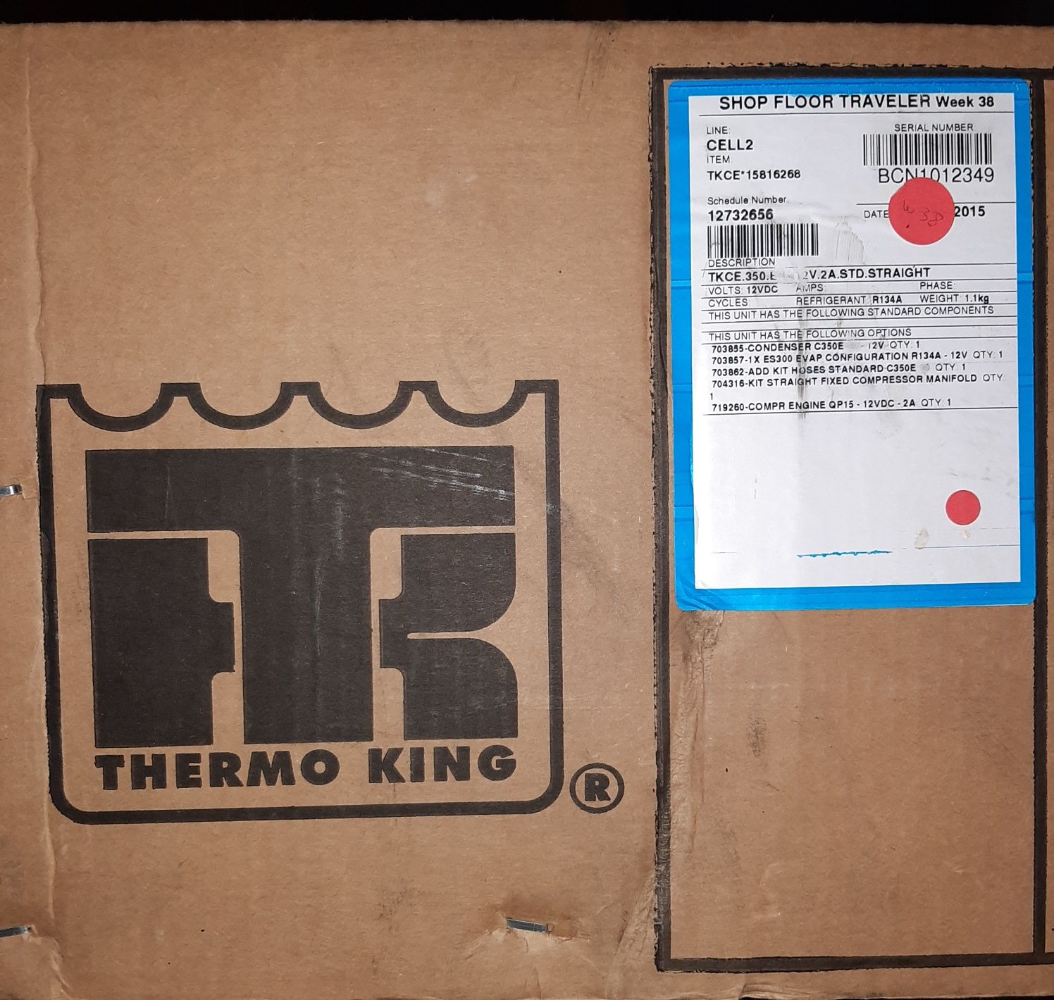 Refrigerator Thermo King C 350e