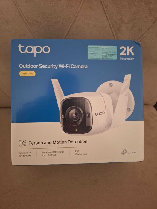 Cameră Supraveghere Exterior Tapo C310,2K.