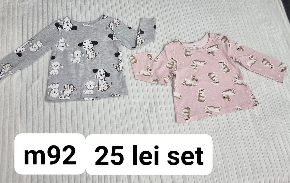 Lot hăinuțe fetițe 86-92