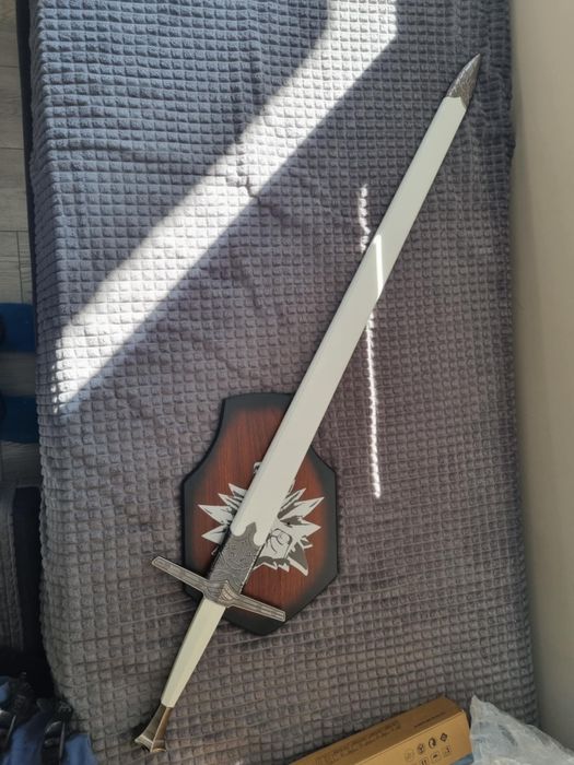 Стоманен Меч Гералт Вещера Geralt Steel Sword The Witcher Мечове
