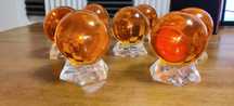 Dragon Balls Z - 7 Balls - 7.6 cm Crystal Sticla colectie