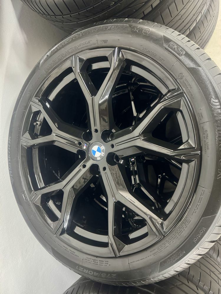 Jante Bmw X5 X6 R21 G05 G06 741M Originale Hankoook 90% 2023 de vara