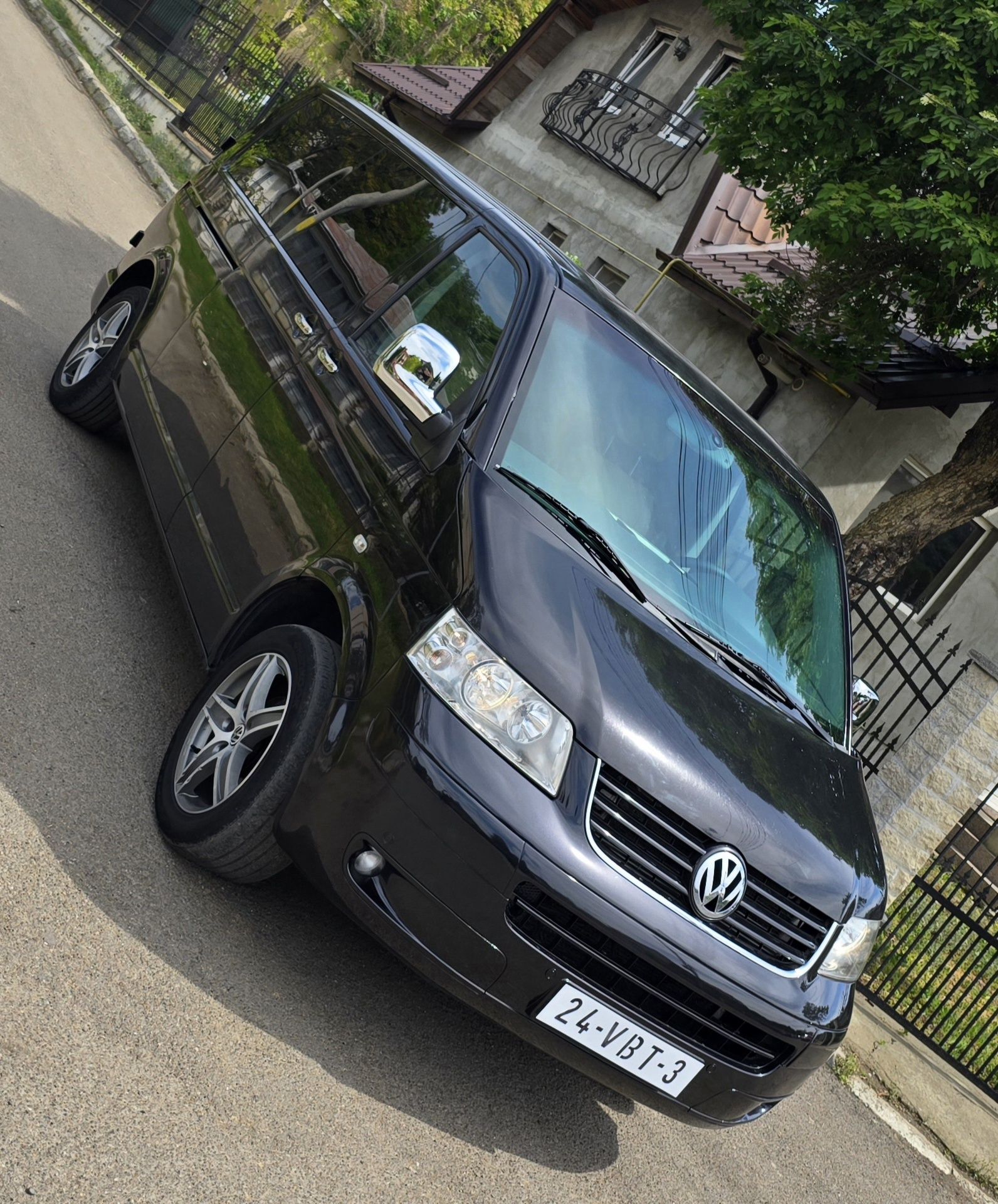 Vw Transporter T5 * 2 culisante electrice * Piele crem * Trapa