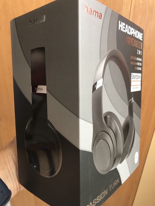 Căsti 2 în 1 HAMA Passion Turn, Boxă portabilă, Bluetooth, Over-ear
