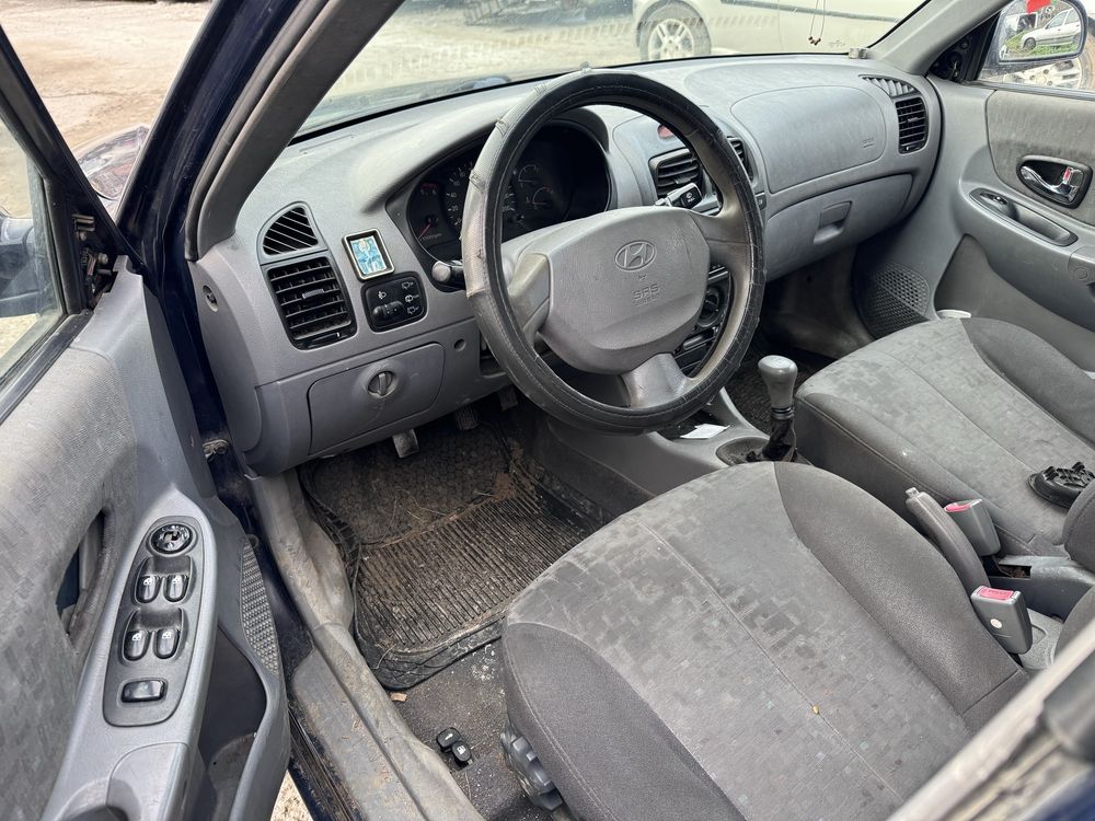 Хюндай Акцент 1.5crdi 90hp 2004г На Части