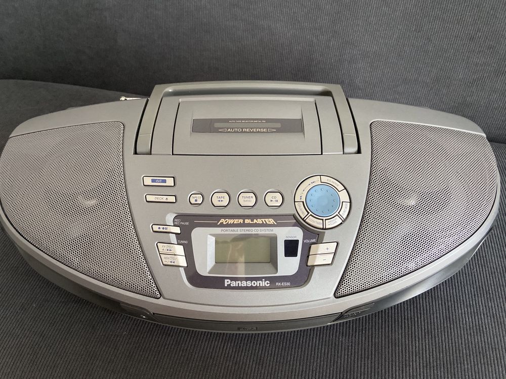 Radio-Casetofon cu CD, impecabil, original_Panasonic RX-ES30