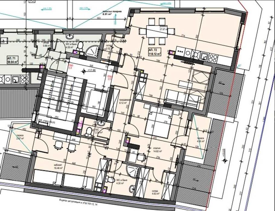 Продава се Тристаен апартамент в София, Банишора - 135 кв.м за 2303 €/кв.м - Снимка #3
