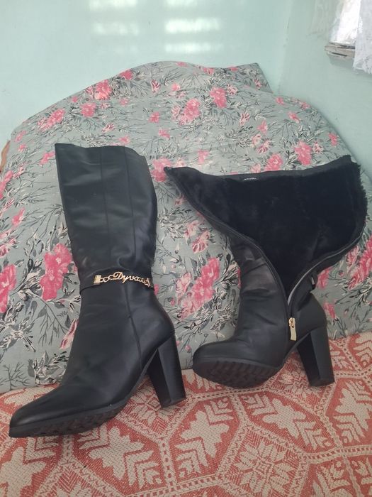 Сапоги зимние на меху