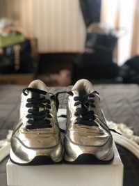 Sneakers Steve Madden argintii metalici - unisex 40 second hand