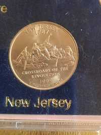 Монета New Jersey 1999год США