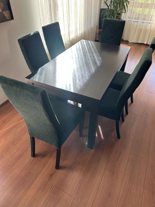Vand set masa cu scaune 140/80(extensie 180/80)