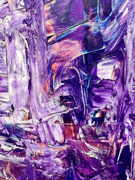 Tablou unicat abstract