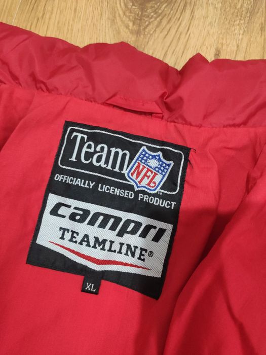 Geaca vintage NFL Campri Teamline San Francisco 49ers mărimea XL/XXL