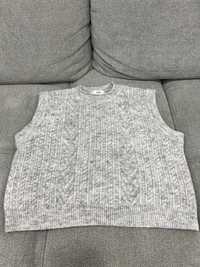 Мек пуловер от едра плетка