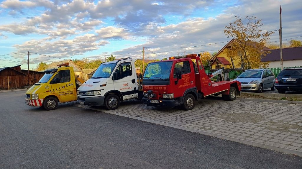 Tractări auto Sibiu / Tractari dube non-stop / deblocări uși auto