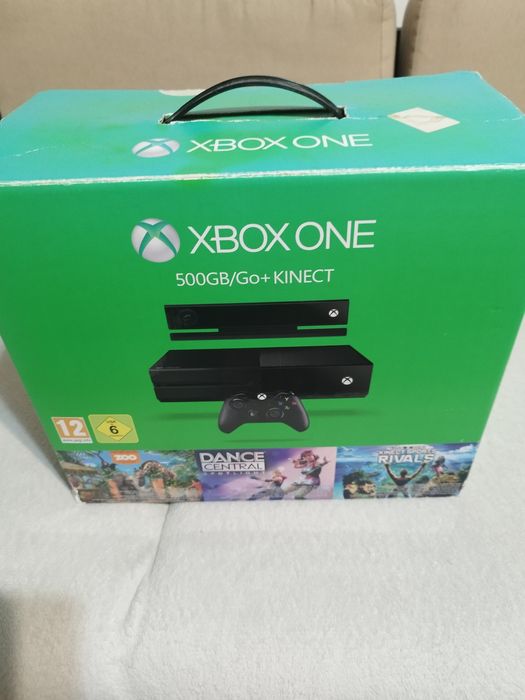 Xbox one 500gb full box +kinect + 8 jocuri ,1 controller