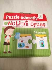 Puzzle educativ Noțiuni Opuse Gama