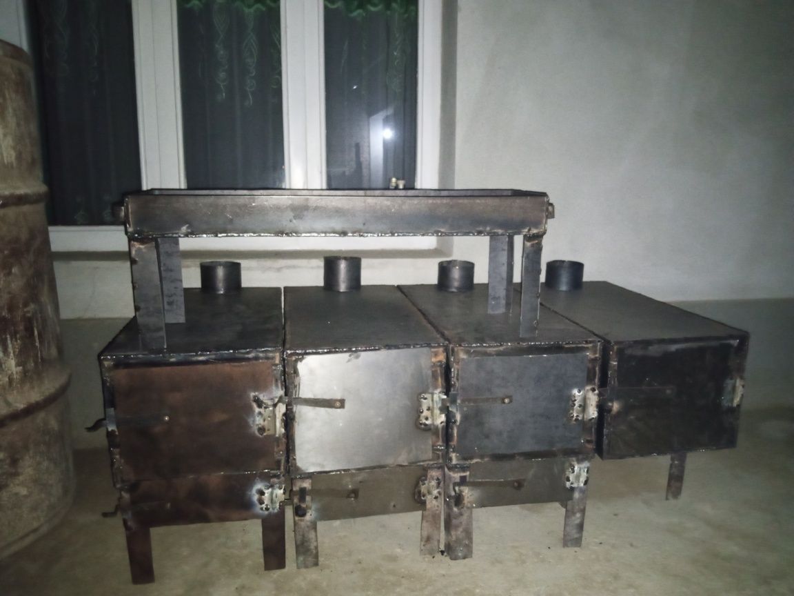 Shashlik qura va  mangalar va pechlar