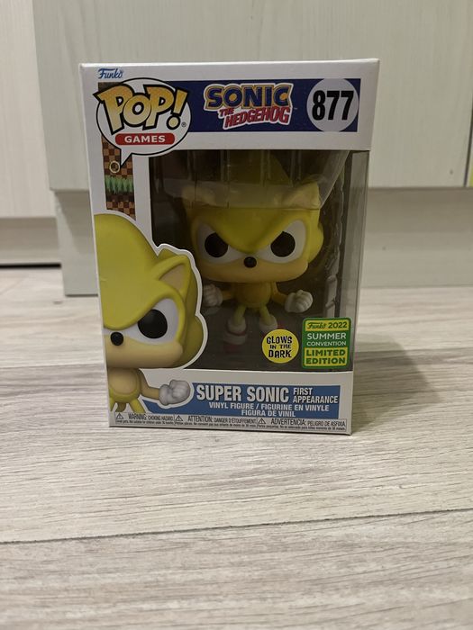 Sonic the Hedgehog Funko Pop Super Sonic