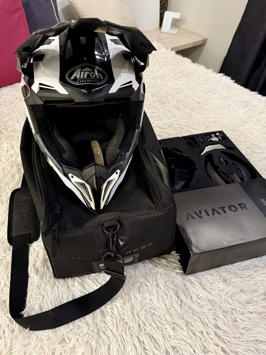 Airoh Aviator 3 зарчер М