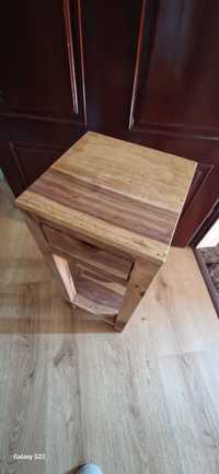 Suport lemn  cu sertar
