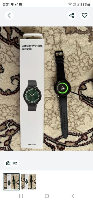 Srochno Samsung Watch 6 Classic sotiladi