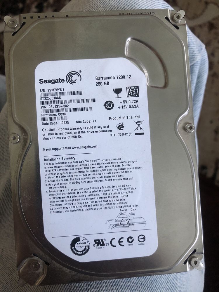 жёсткий диск hdd