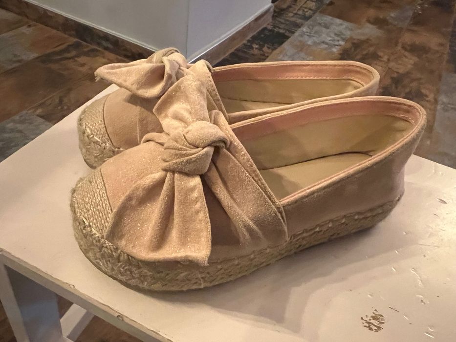 Еспадрили - бледо розово (32 номер)