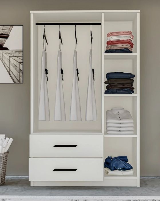 Гардероб с огледало