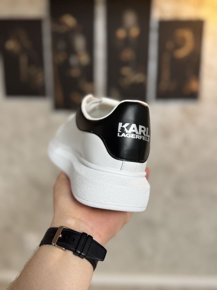 Adidasi Barbati Karl Lagerfeld Alb!