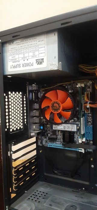 H61 M2 NVME slotli + i5-2400 + 8gb OZU + 120gb SSD