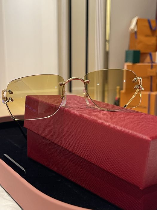 Ochelari Cartier C Yellow GARANTIE si FACTURA