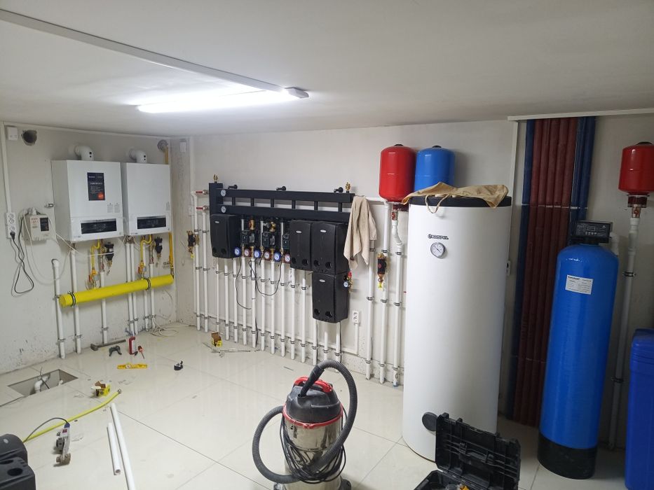 Сантехника и автономный отопление- мантаж и ремонт