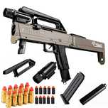 Pusca Pliabila Jucarie SMG FMG9 10 Gloante Cartuse Ejectarea Carcasei