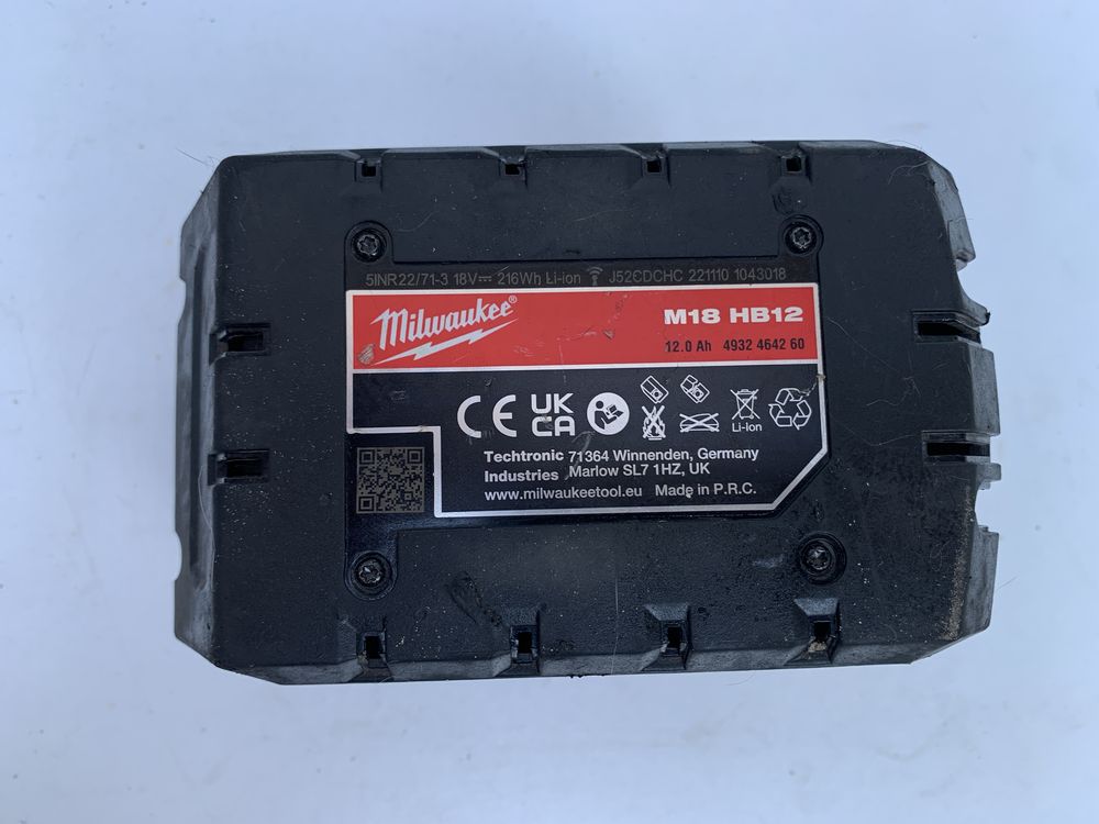 Milwaukee M18 HB12/батерия 12 аh.,