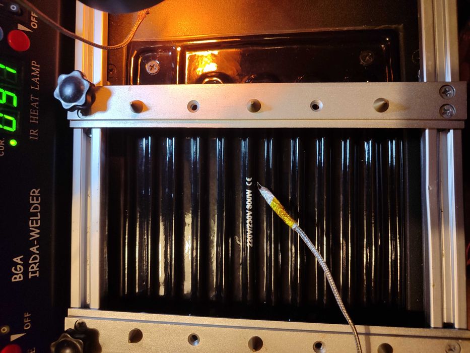 Инфрачервена станция за запояване BGA Reflow Irda T-870A