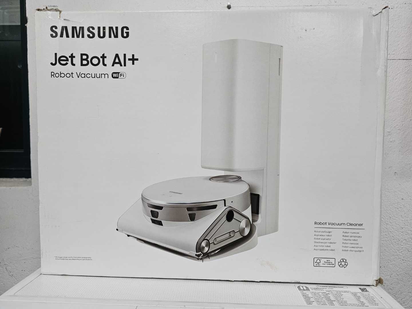 Robot de aspirare Samsung Jet Bot AI VR50T95735W/WA, PROMOTIE!!