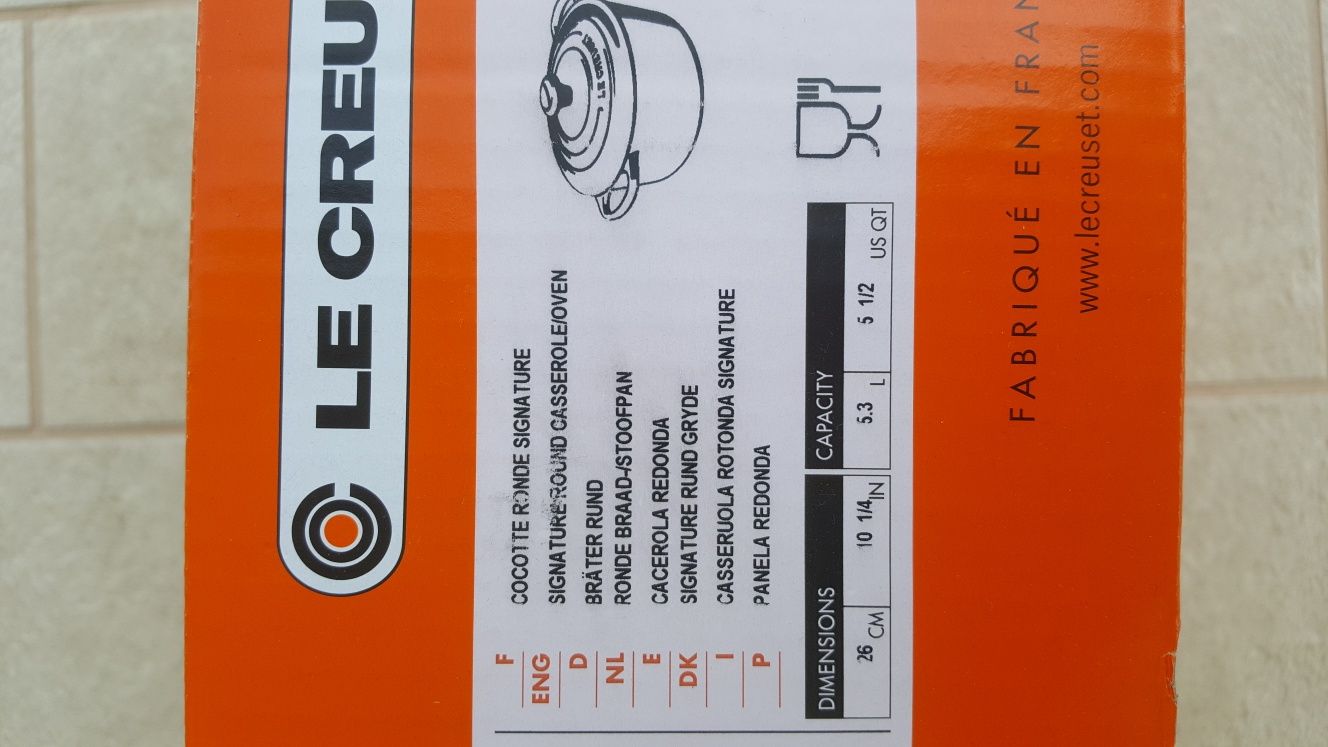 Oala Le Creuset 26 cm 2,2 L / 24 cm 4,2 L / 26 cm 5,3 L / 28 cm 6,7 L