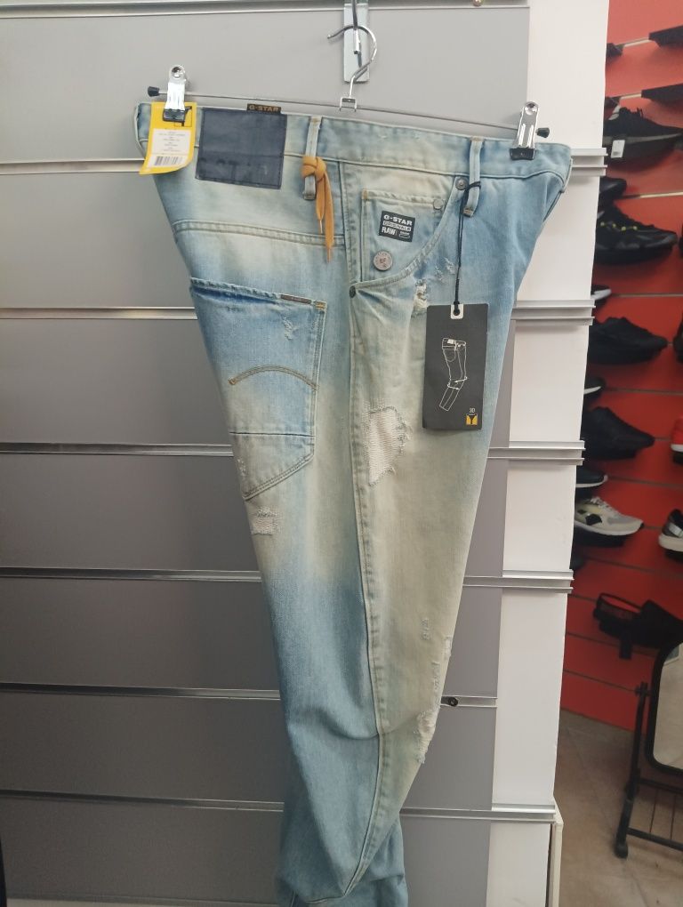 Оригинални гъзарски дънки G-star Raw Arc 3D W31 W32 W33 нови мъжки джи