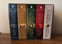George R.R. Martin - Game of Thrones (set complet)