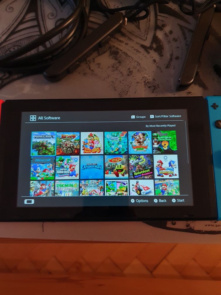 Nintendo switch с много игри