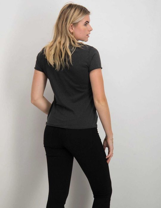 Tricou Only negru ,imprimeu tigru,dama ,retro,M