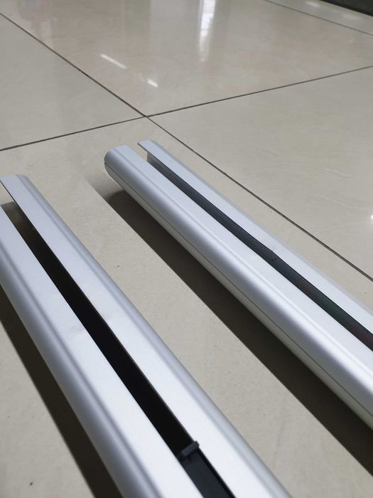 Bare Transversale Menabo Omega Aluminiu, pe caroserie si punct fix