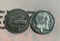 5 Marci 1944 moneda Reichsmark Germania nazista Adolf Hitler razboi