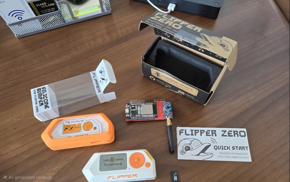Kit Flipper Zero, husa si wifi redBoard