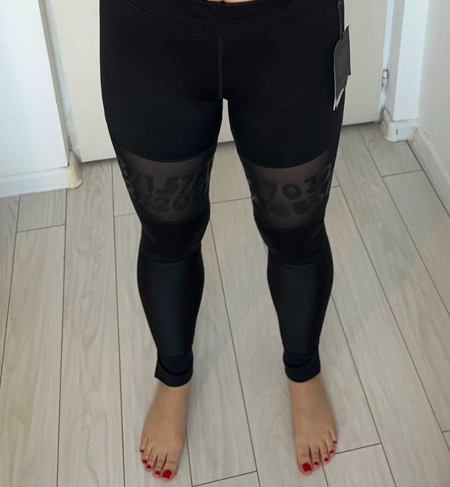 Colanti negri fitness / gym noi cu eticheta H&M