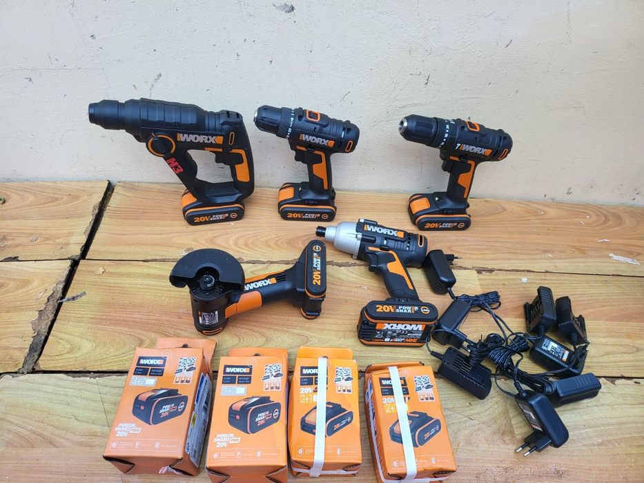 Scule cu acumulator Worx 20 V