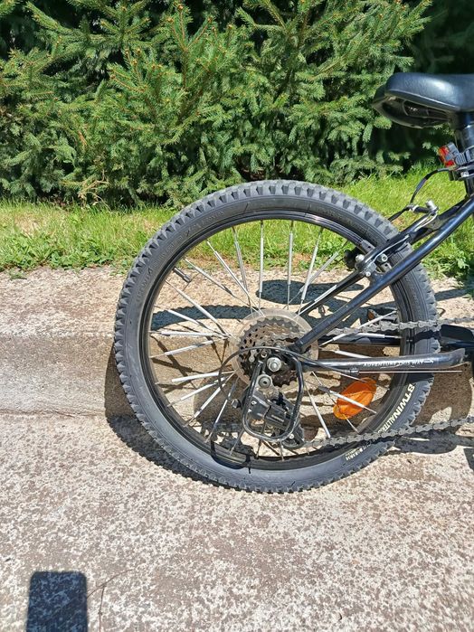 Bicicletă MTB Rockrider Explore 500 20" negru copii 120-135 cm